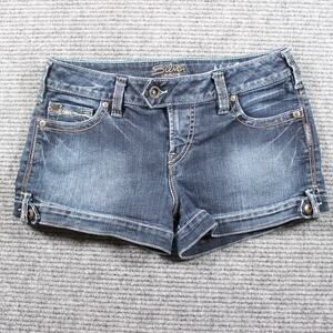 Silver Jeans Women's Blue Denim Shorts